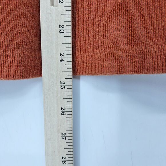 Polo Ralph Lauren Sweater Mens Small Long Sleeve Orange 1/4 Zip Cotton‎ Preppy - Picture 7 of 11